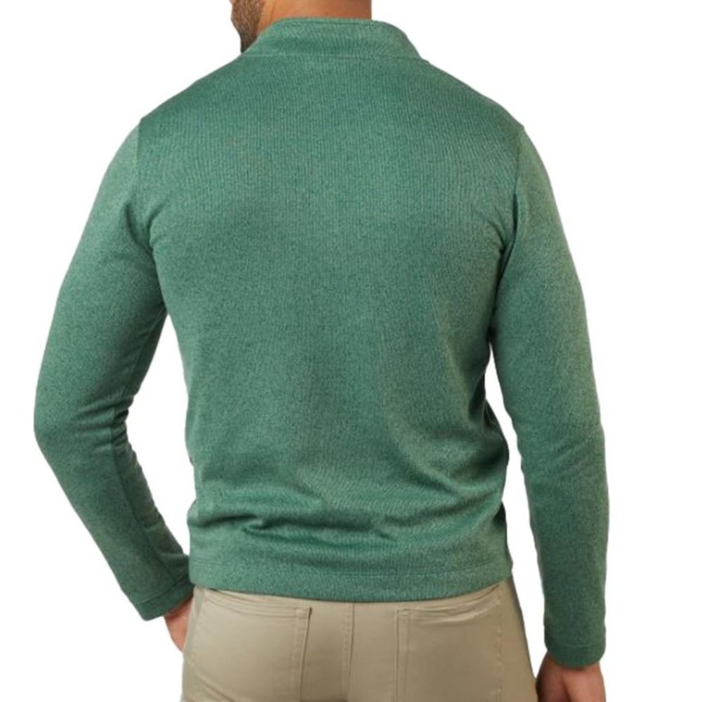 Rhone Commuter 1/4 Zip Pullover Trekking Green Loden Frost Men's NWT - Picture 2 of 9